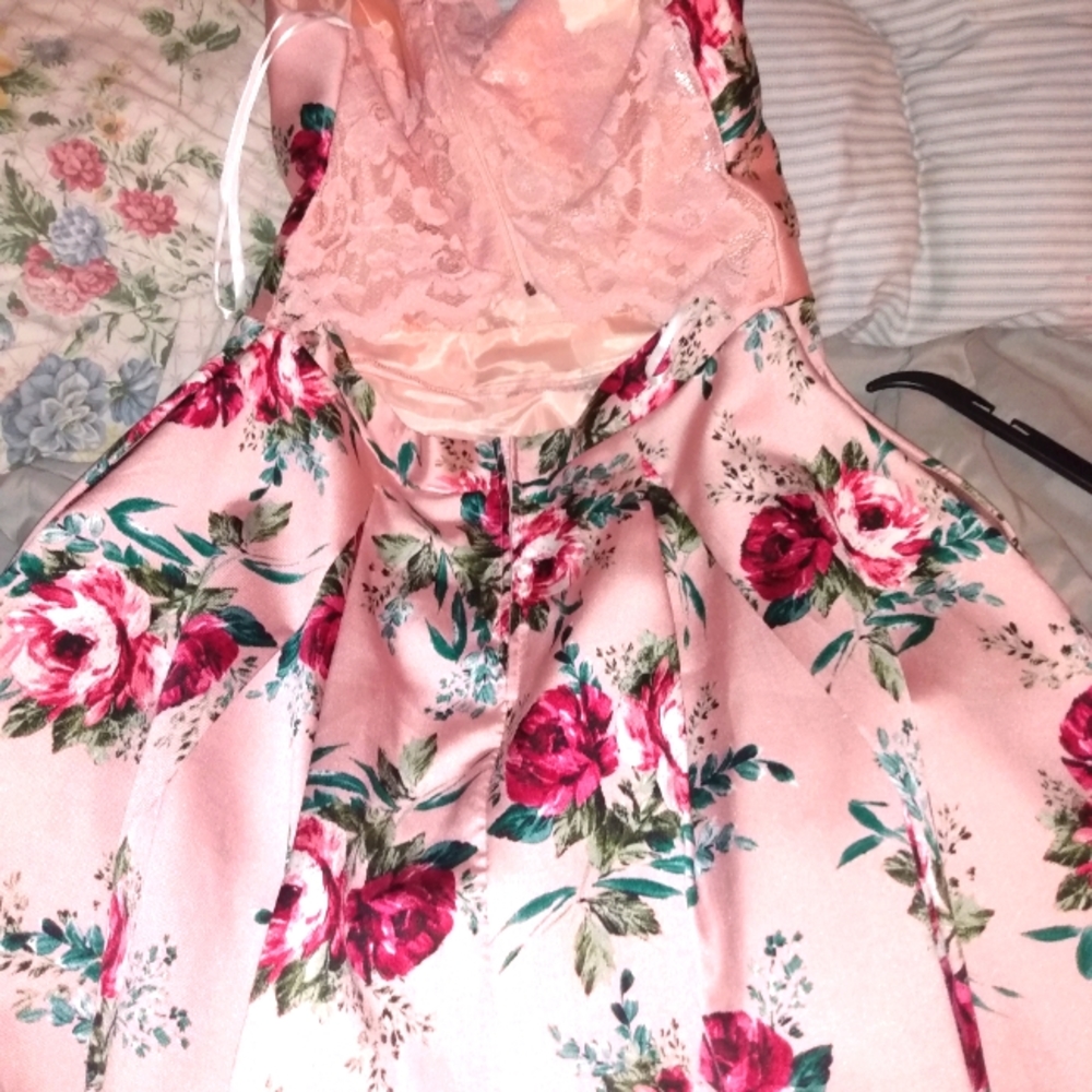 Short Light Pink Prom Dresses, Short Light Pink Graduation Homecoming Dresses main image 1